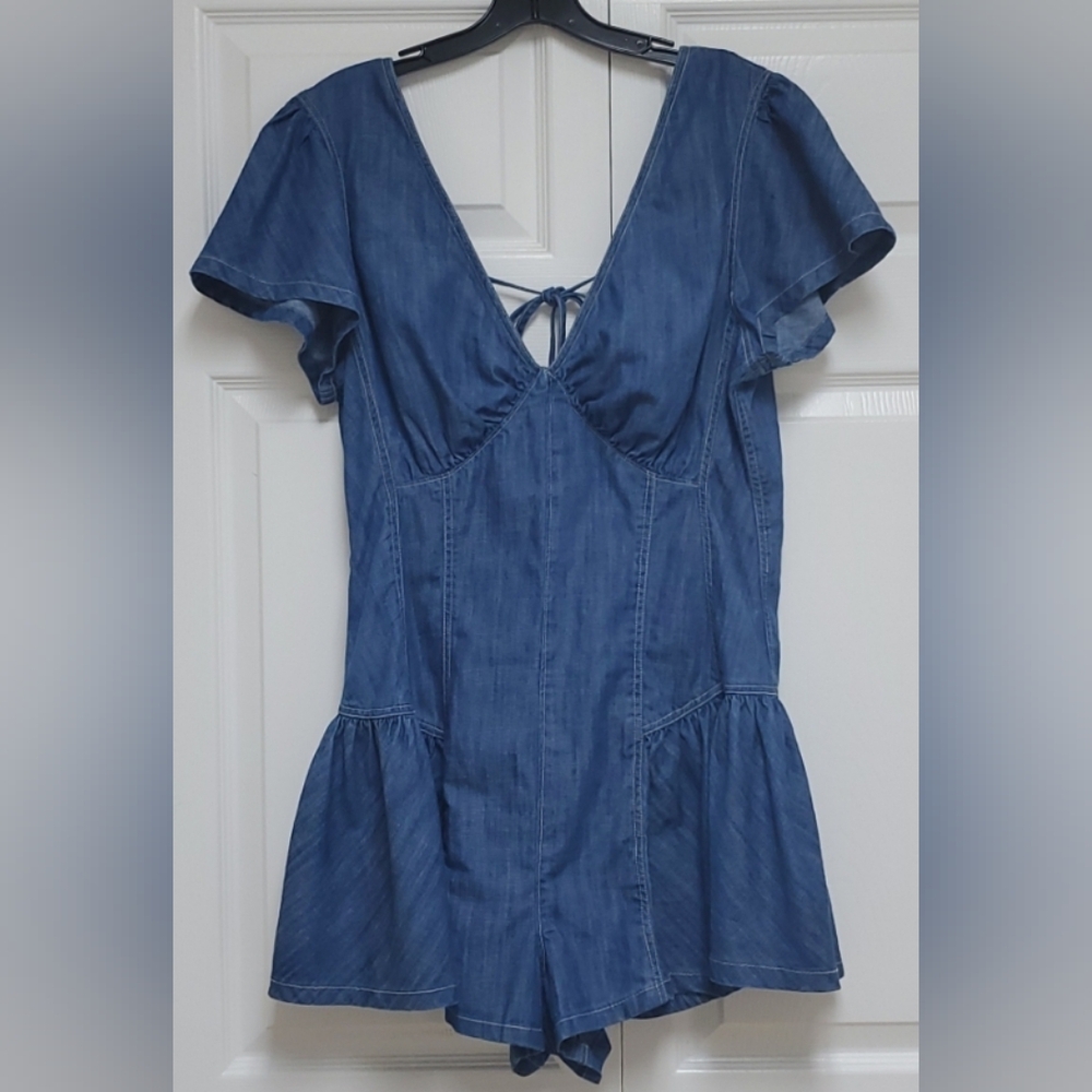 Free People We The Free Mia Playsuit/Iris - Picture 4 of 16